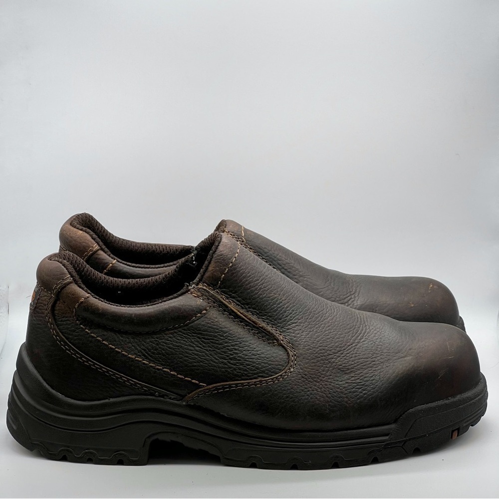 Timberland Pro Brown Slip Resistant Loafers